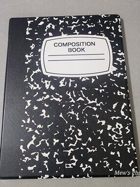 Case for Remarkable Paper Pro Tablet 11.8 Composition Book Design